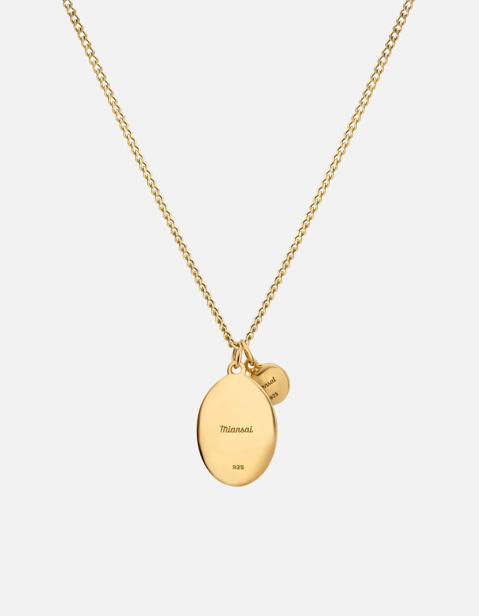 Dawn Necklace, Gold Vermeil/Black