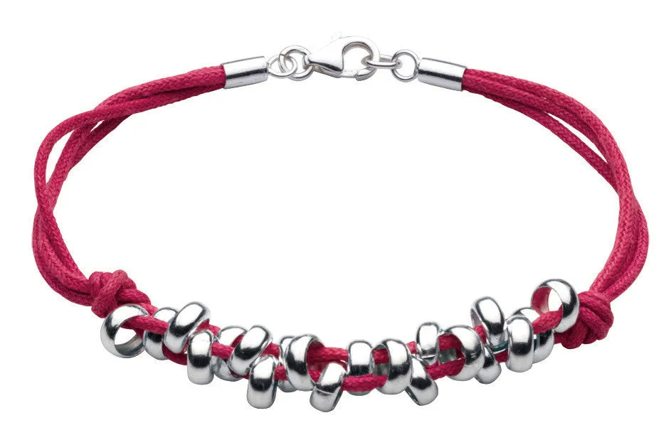 Dew - Pink Pebble Bracelet