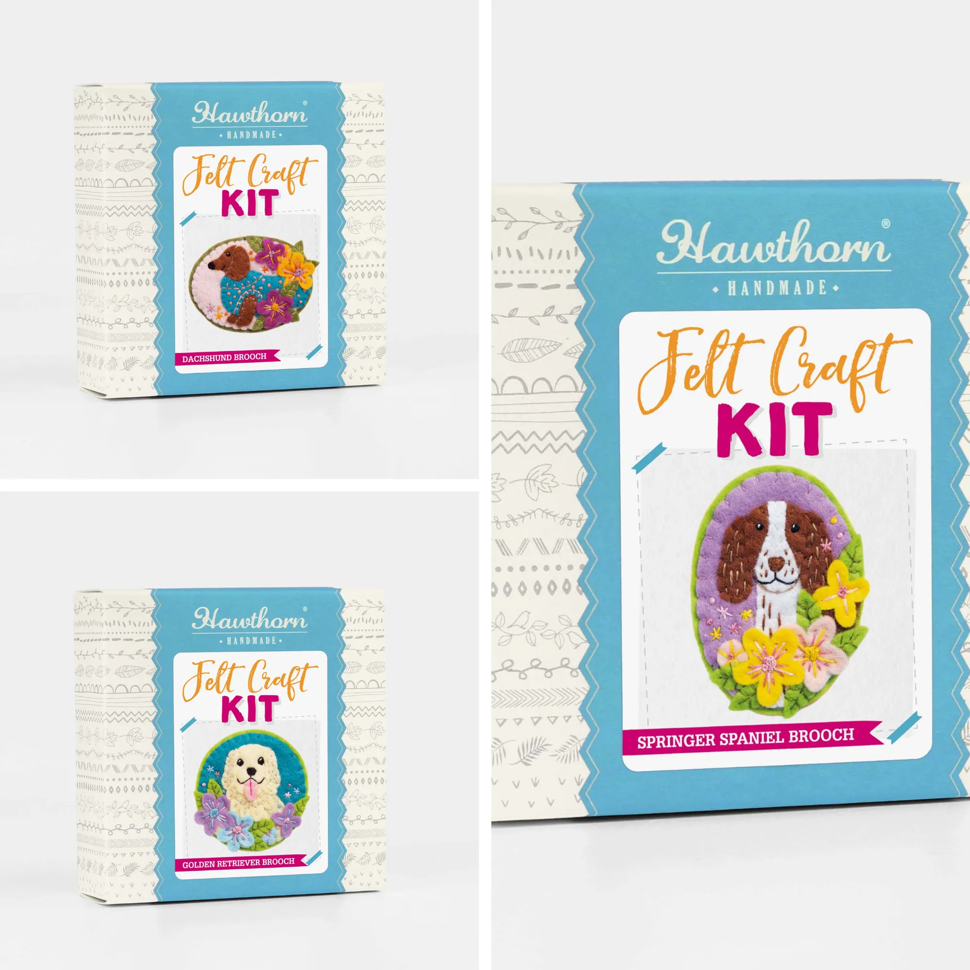 Dogs Felt Craft Kit Bundle