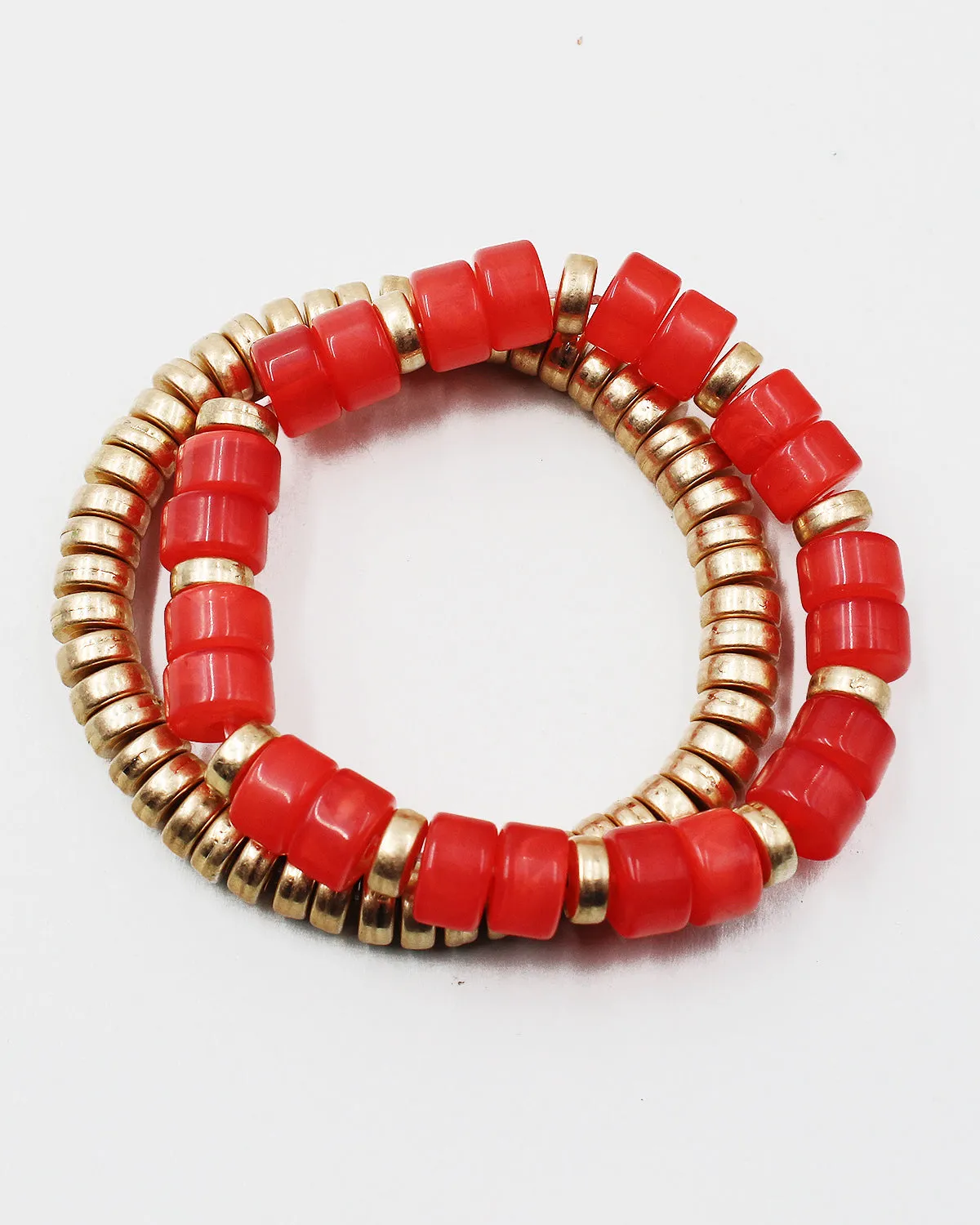 Double Layered Beaded Bracelet