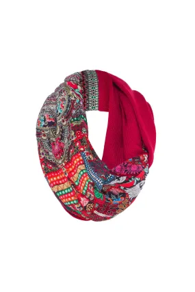 DOUBLE SIDED SCARF QUEEN ALIKA