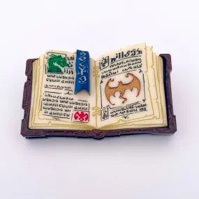 Dragon instruction book - Brooch - Set of 4