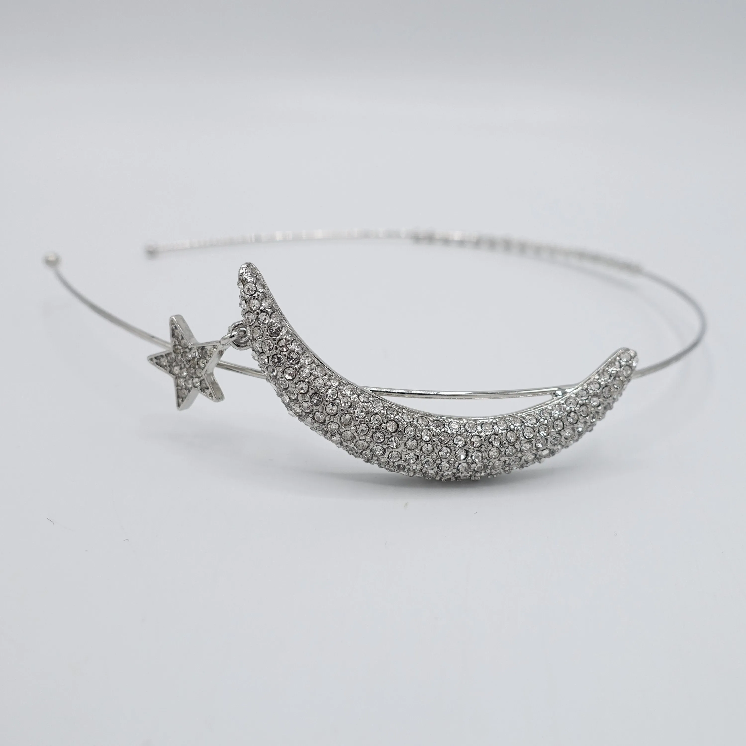 dreaming moon and star thin headband