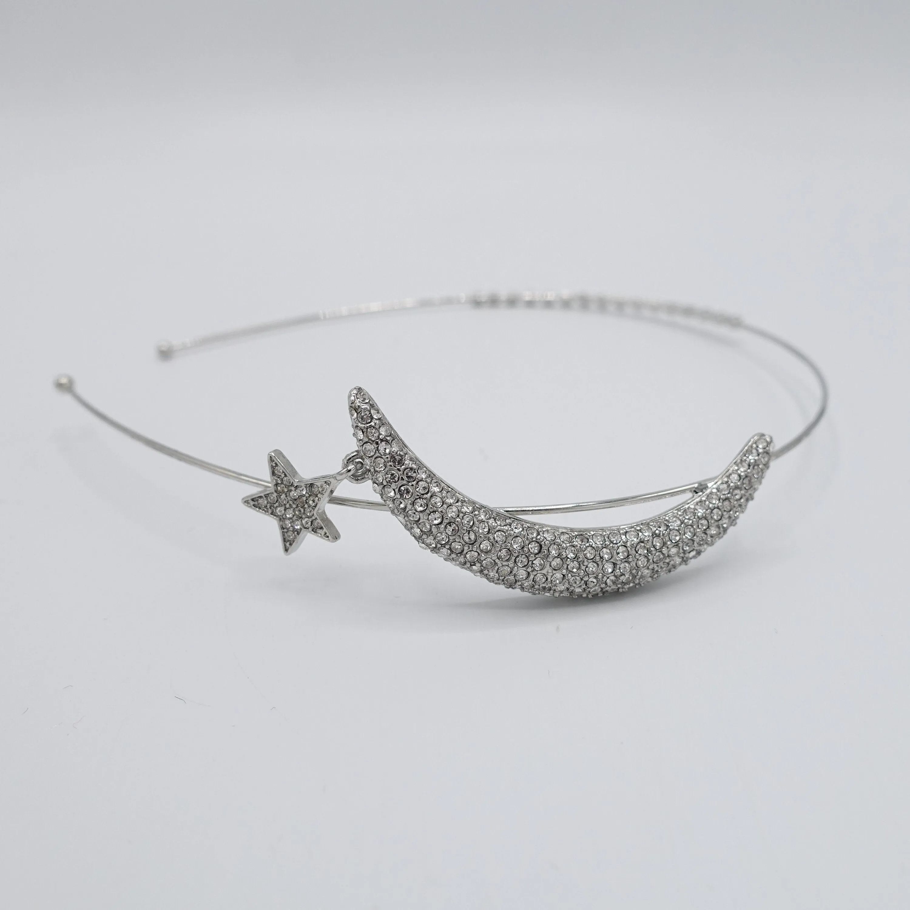 dreaming moon and star thin headband