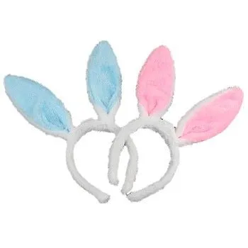 Easter Bunny Ears Plush Headband