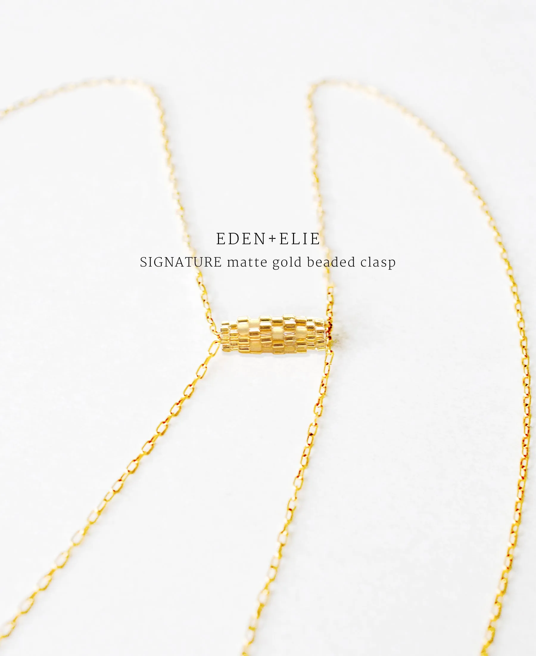 EDEN   ELIE Everyday Adjustable Length Necklace   Bangle Set - coral red
