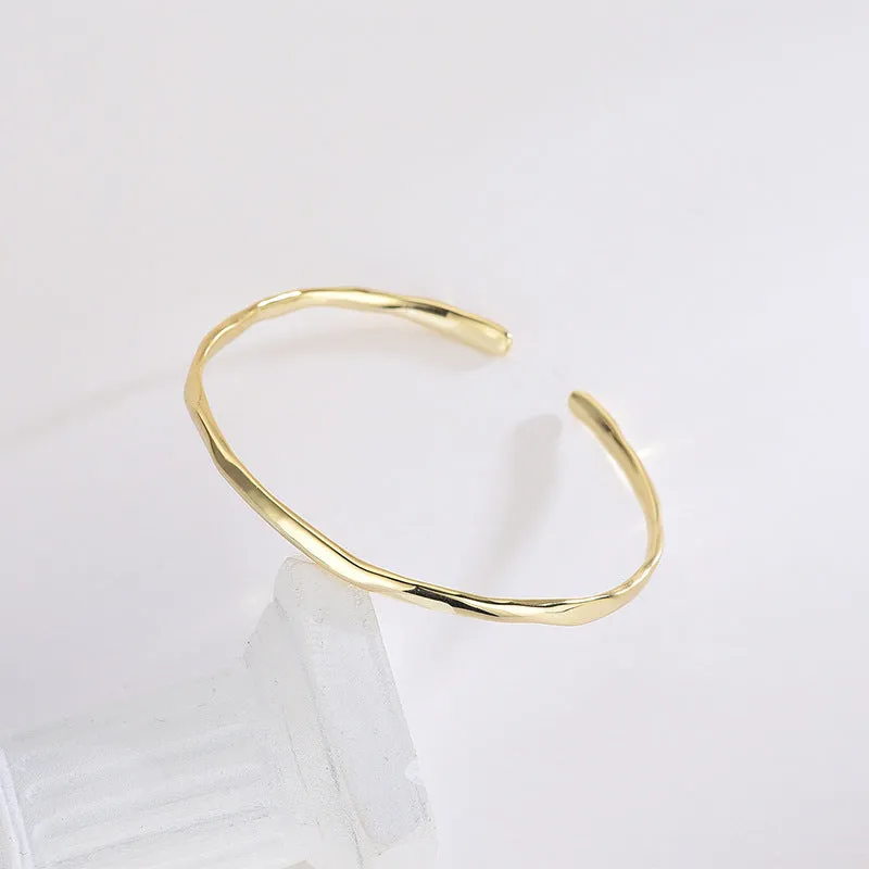 EDGE OF THE RAINBOW CUFF BANGLE