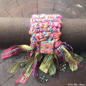 Electric Tweed Cuff/Bracelet