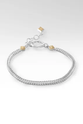 Embrace Freedom Bracelet™ in 18K Gold & Rhodium Over Sterling Silver