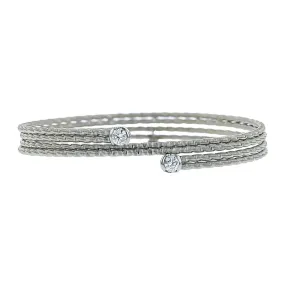 Embrace Me Solitaire Rope Bracelet