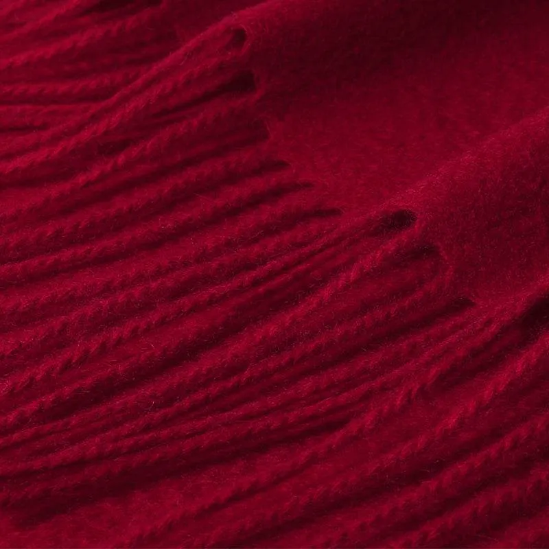 Embroidery Cashmere Luxury Scarf for Women - Ideal Gift 200x35 cm
