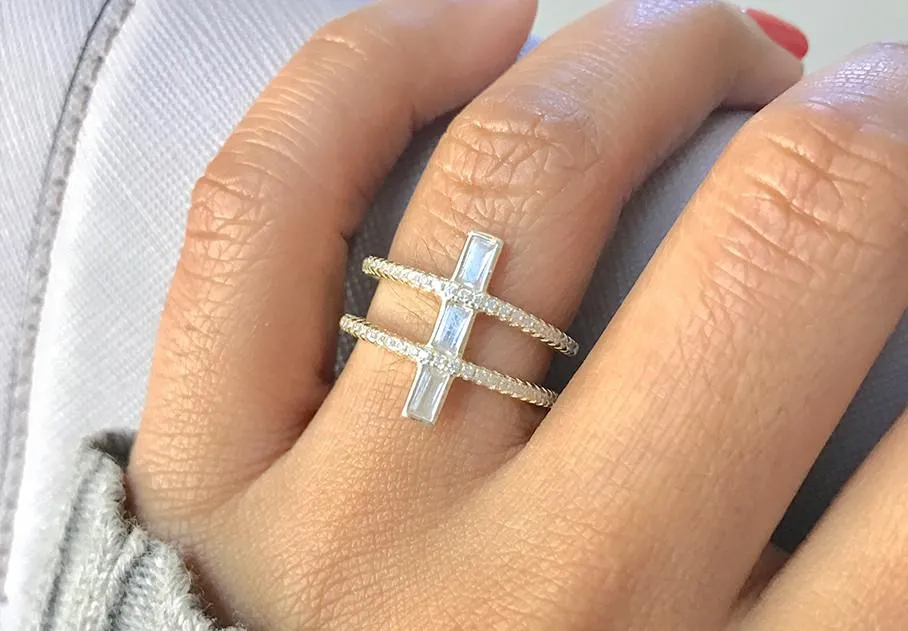 Everly Double Row Ring