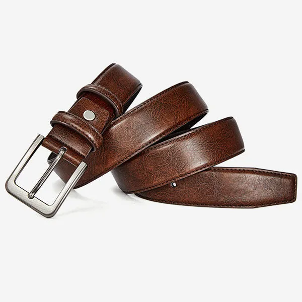 Fashion Brown Genuine Leather Belt 時尚棕色牛皮皮帶 KCBELT1105