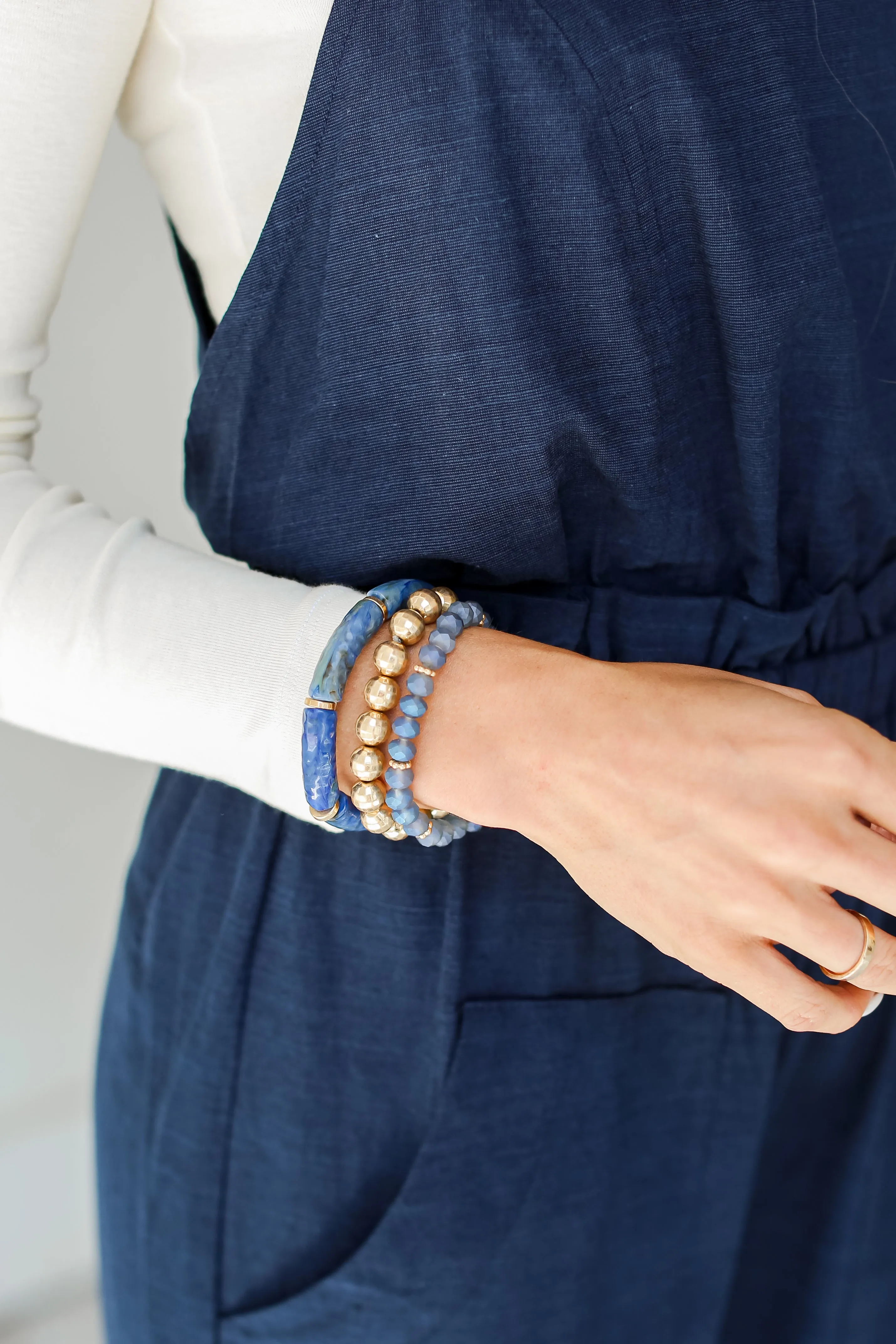 FINAL SALE - Melissa Beaded Bracelet Set