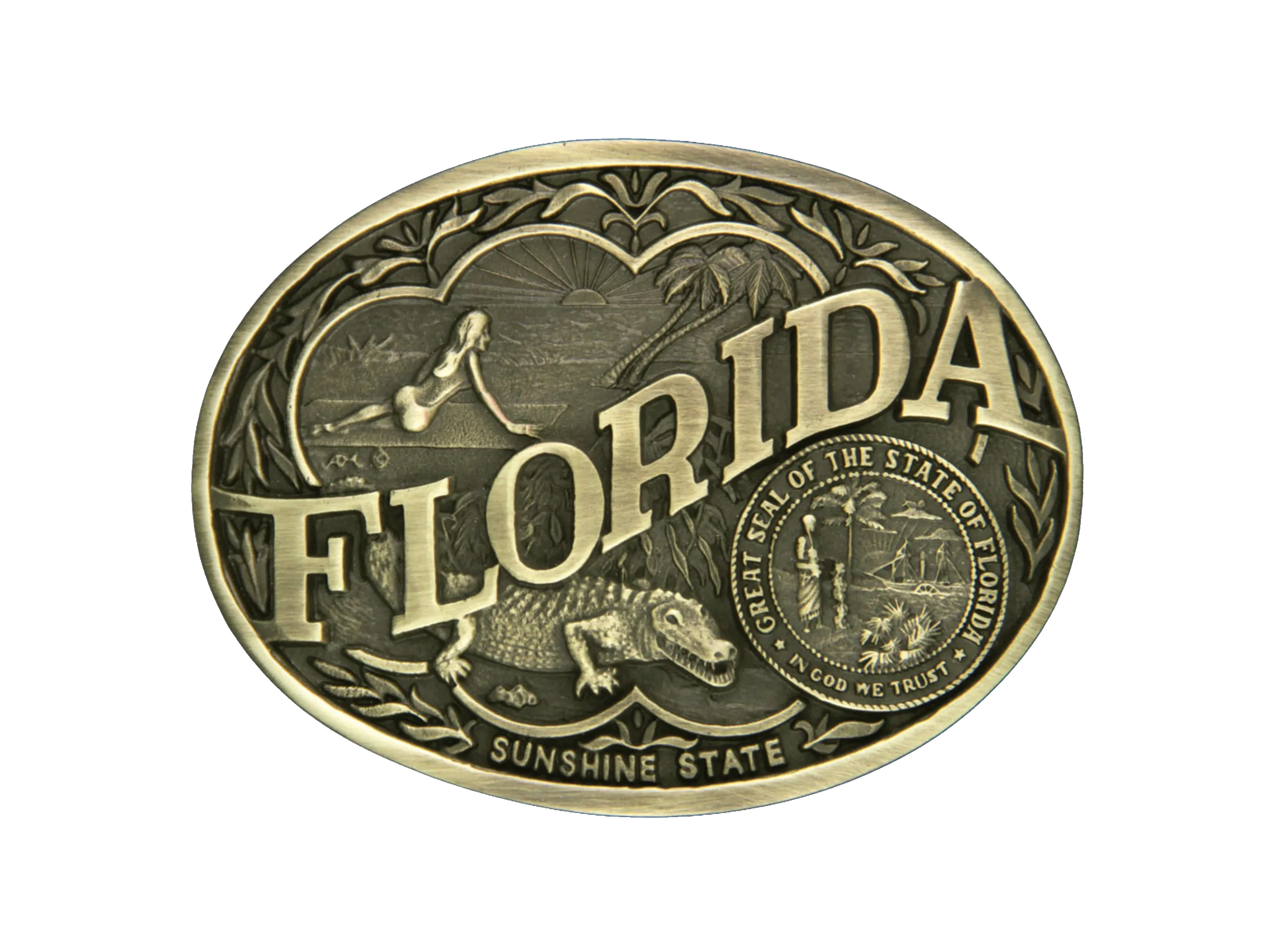 Florida State Buckle