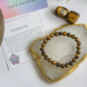 Gaea Crystals - Tiger's Eye Bracelet