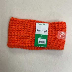 GF Pet Tube Scarf Large Orange-Orange : Large