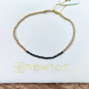 GOLD BLISS 2MM FACETED HEMATITE
