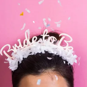 Gold 'Bride to Be' Headband