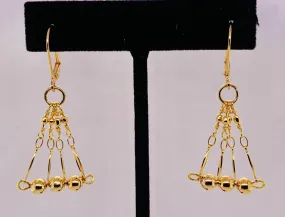 Gold-filled Dangle Earrings