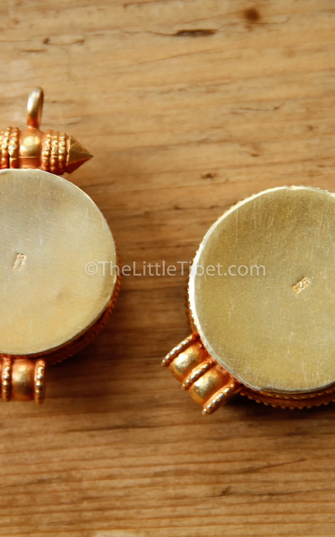 Gold Plated Endless Knot Locket