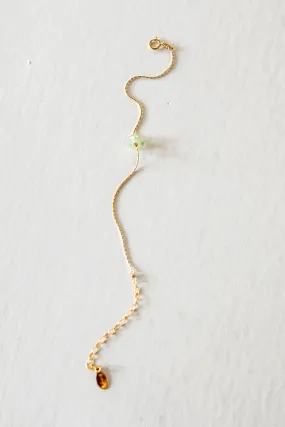 Gold Prehnite Itty Bitty Bracelet