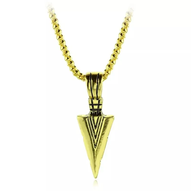 Golden Arrow Pendant