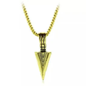 Golden Arrow Pendant