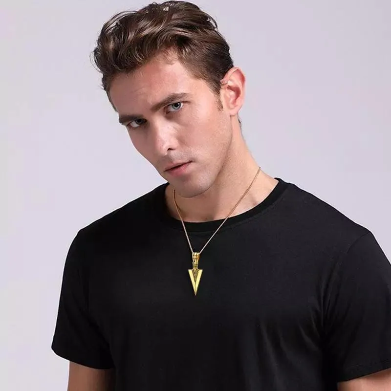 Golden Arrow Pendant