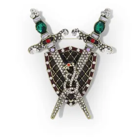 Grand Jewelled Sword Brooch