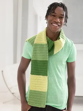 Green Apple Scarf (Crochet)