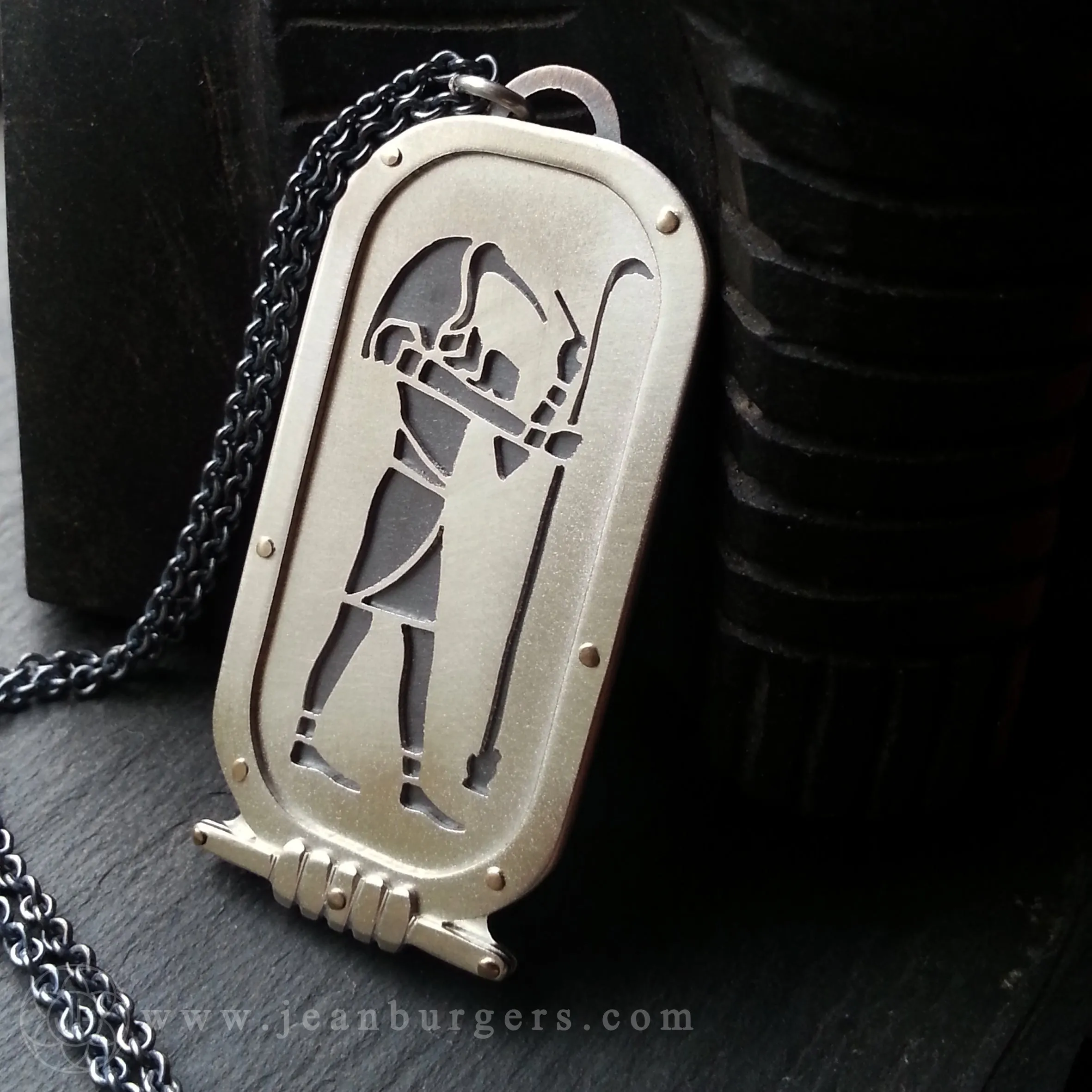 Handcut Egyptian Thoth Pendant