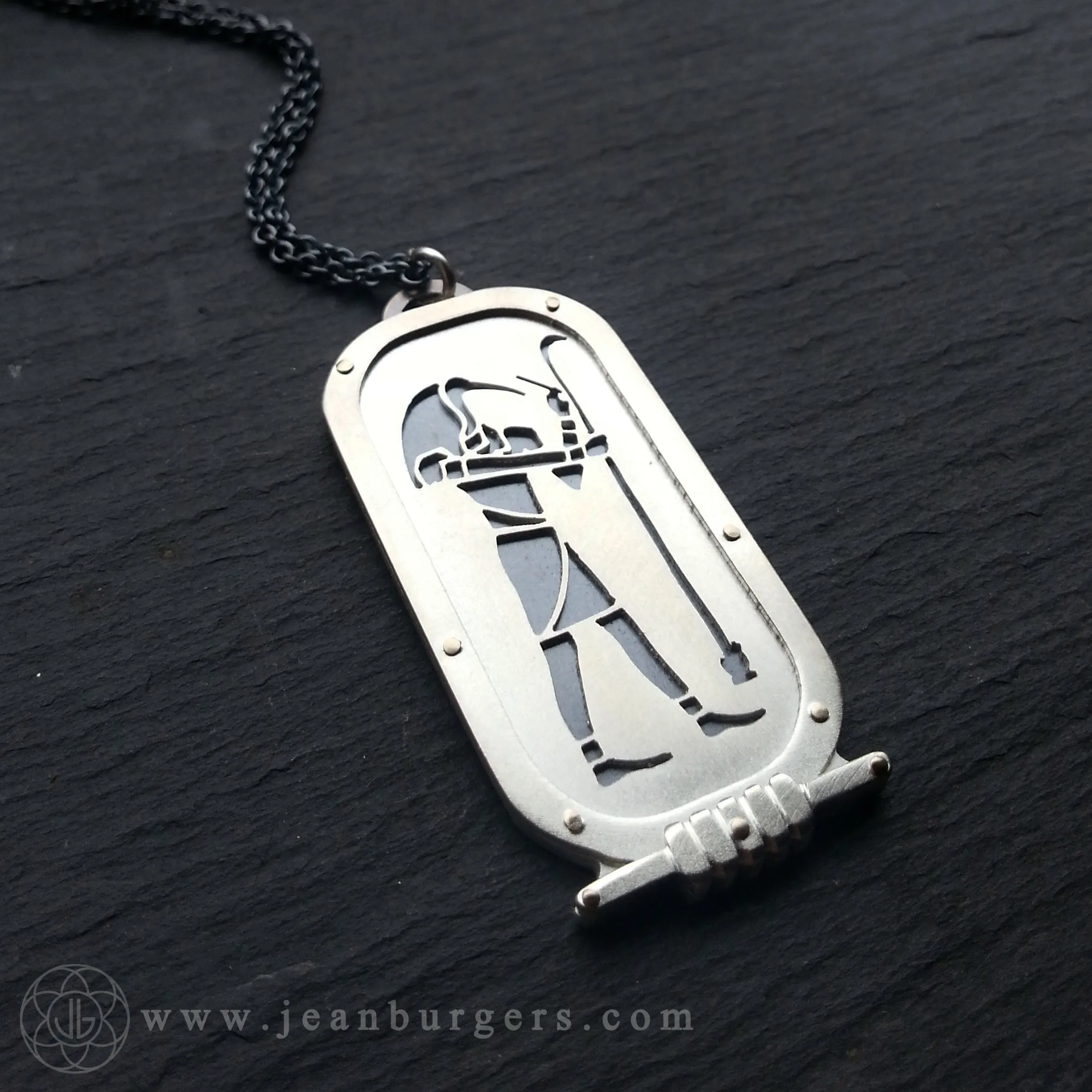 Handcut Egyptian Thoth Pendant