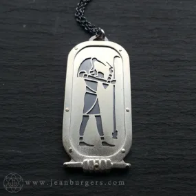 Handcut Egyptian Thoth Pendant