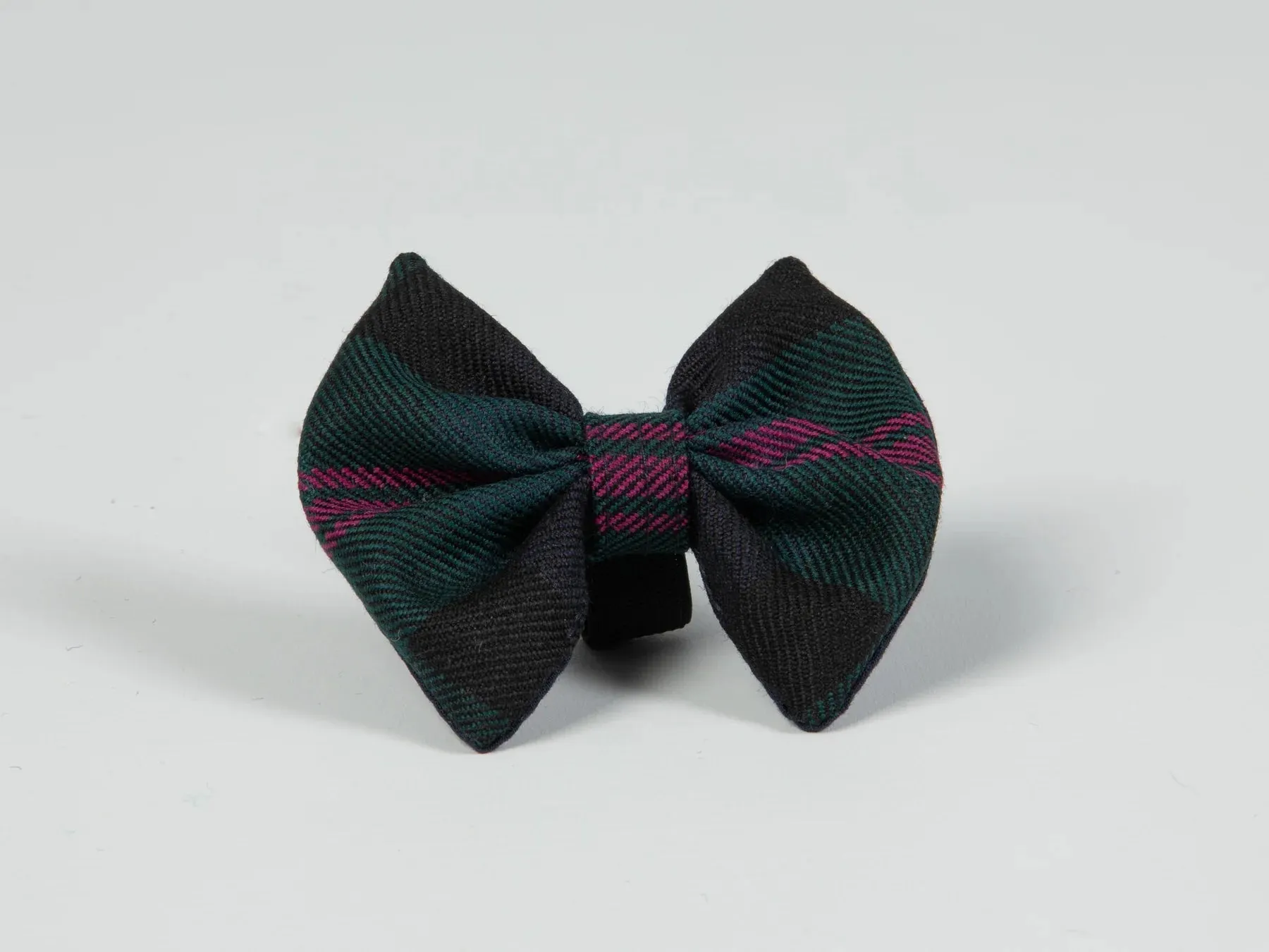 Harris Tweed Luxury Clasp Dog Collar Baird Modern Tartan