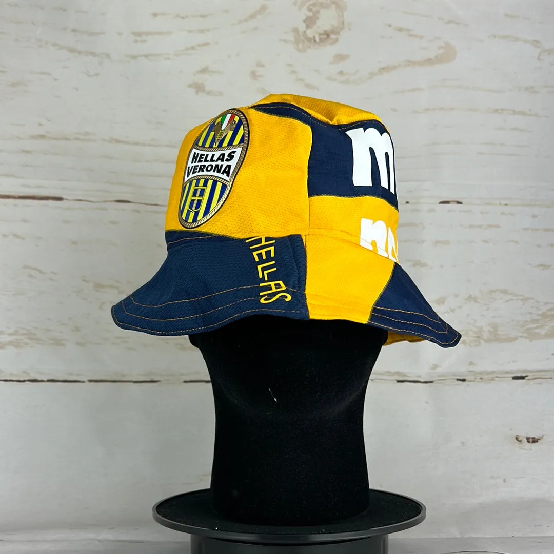 Hellas Verona Upcycled Shirt Bucket Hat