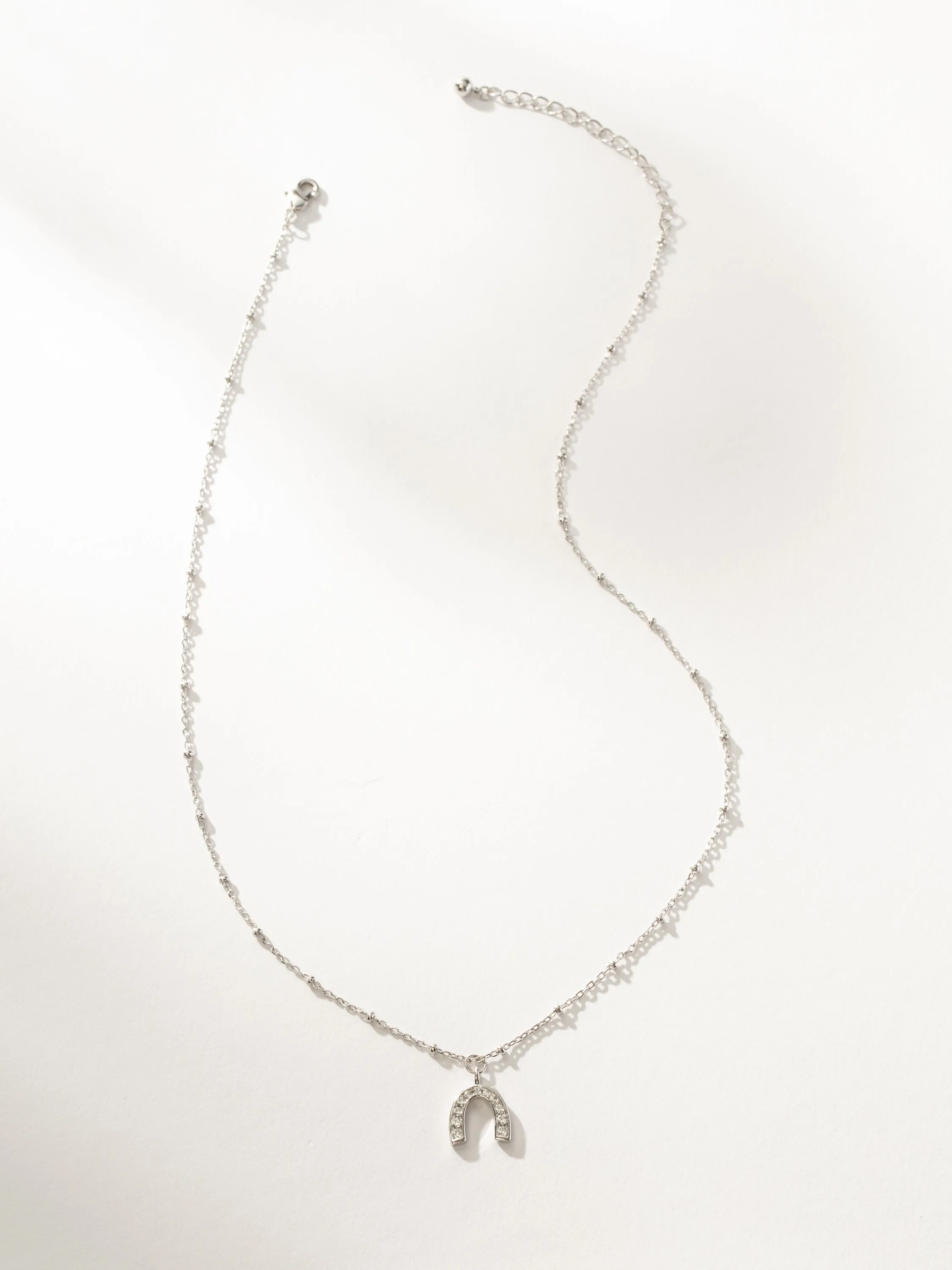 Horseshoe Pendant Necklace