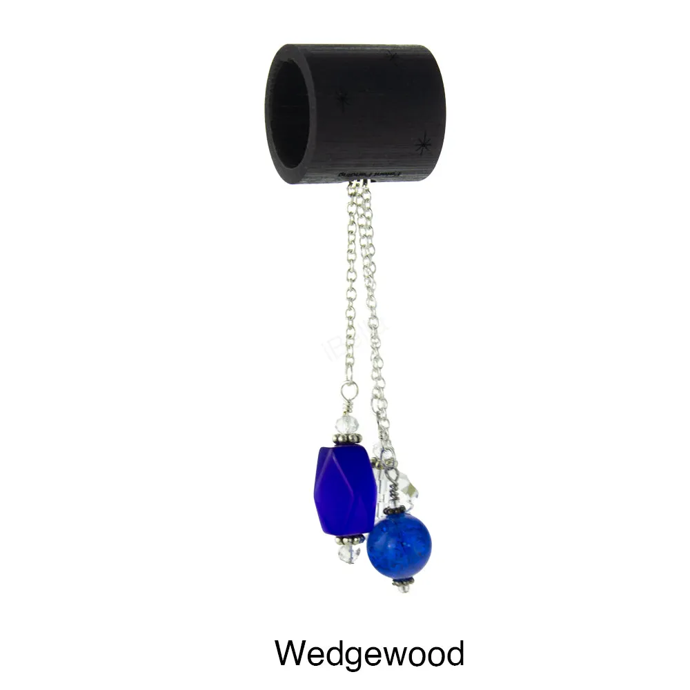 iBella® Scarf Slide Jewelry Set - Wedgewood