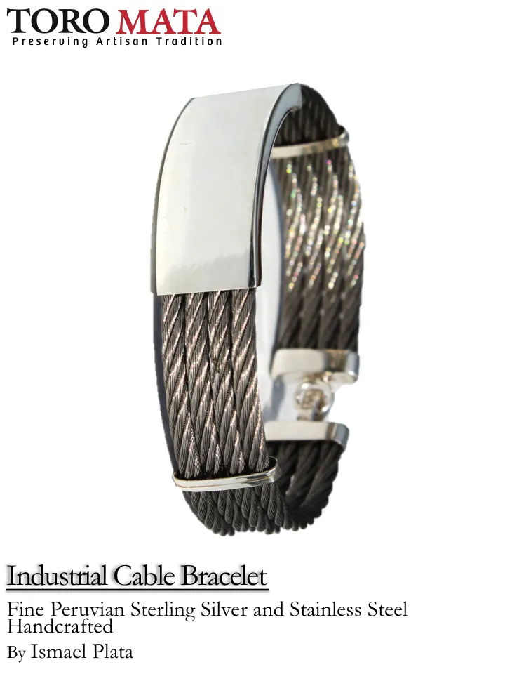 Industrial Cable Bracelet