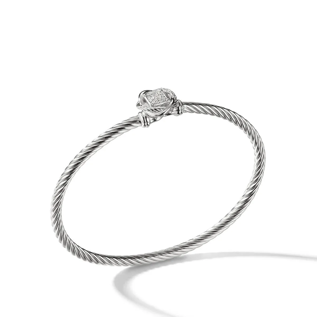 Infinity Bracelet with Diamonds