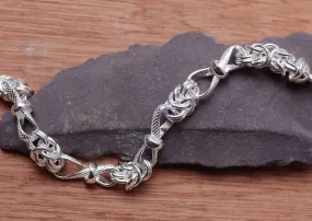 Infinity Byzantine Link Bracelet