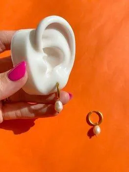 Kiera Pearl Hoops