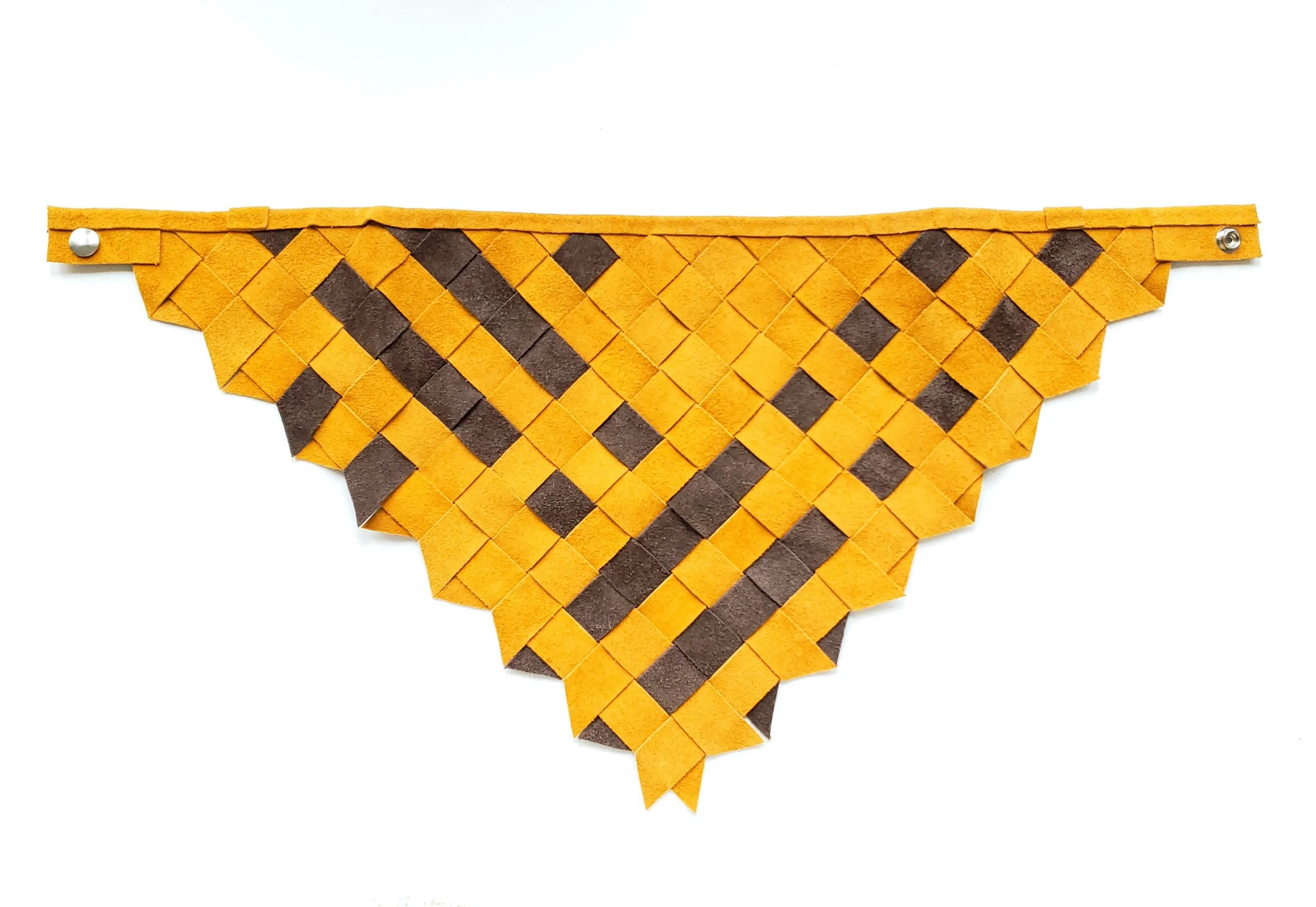 Leather Bandana Scarf