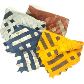 Leather Bandana Scarf