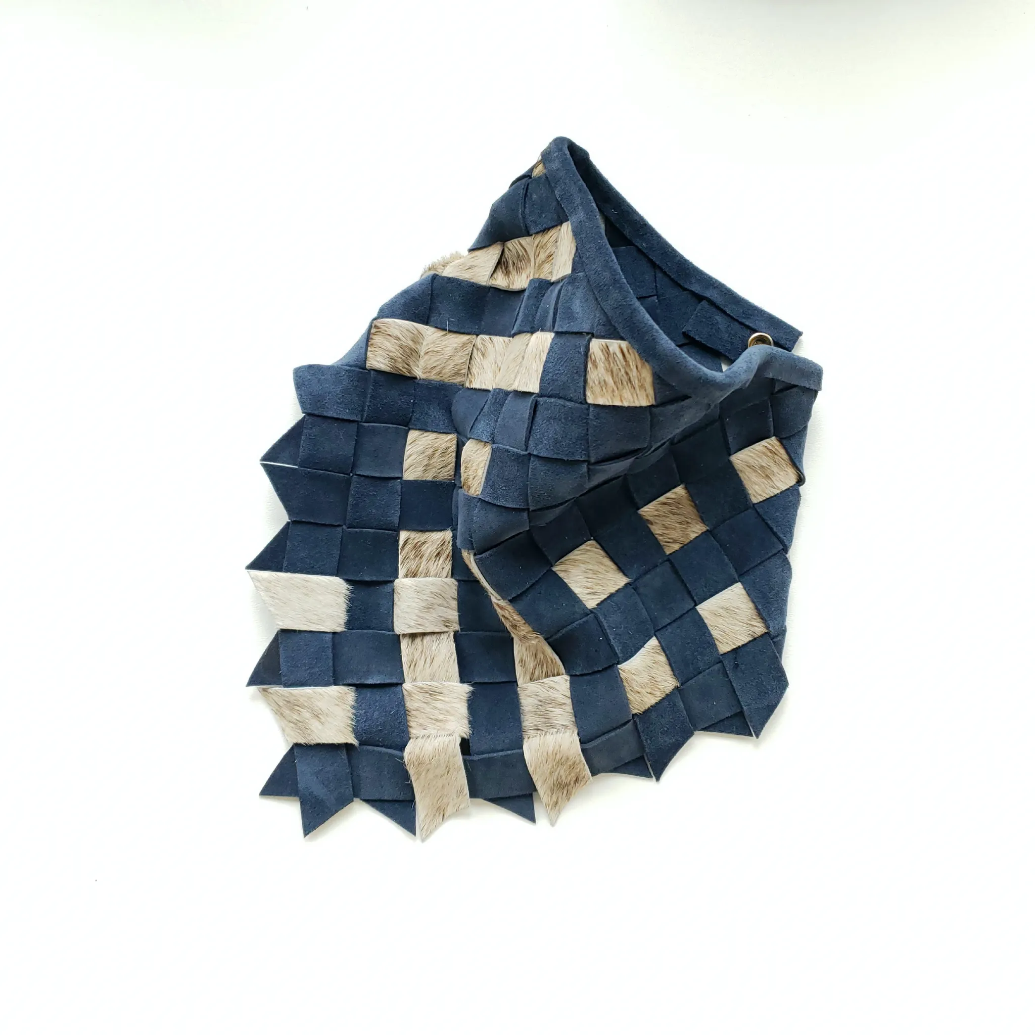 Leather Bandana Scarf