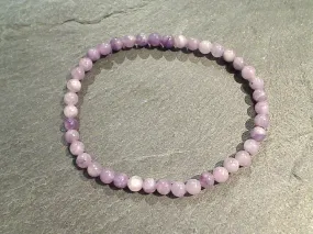 Lepidolite 4MM Stretch Bracelet