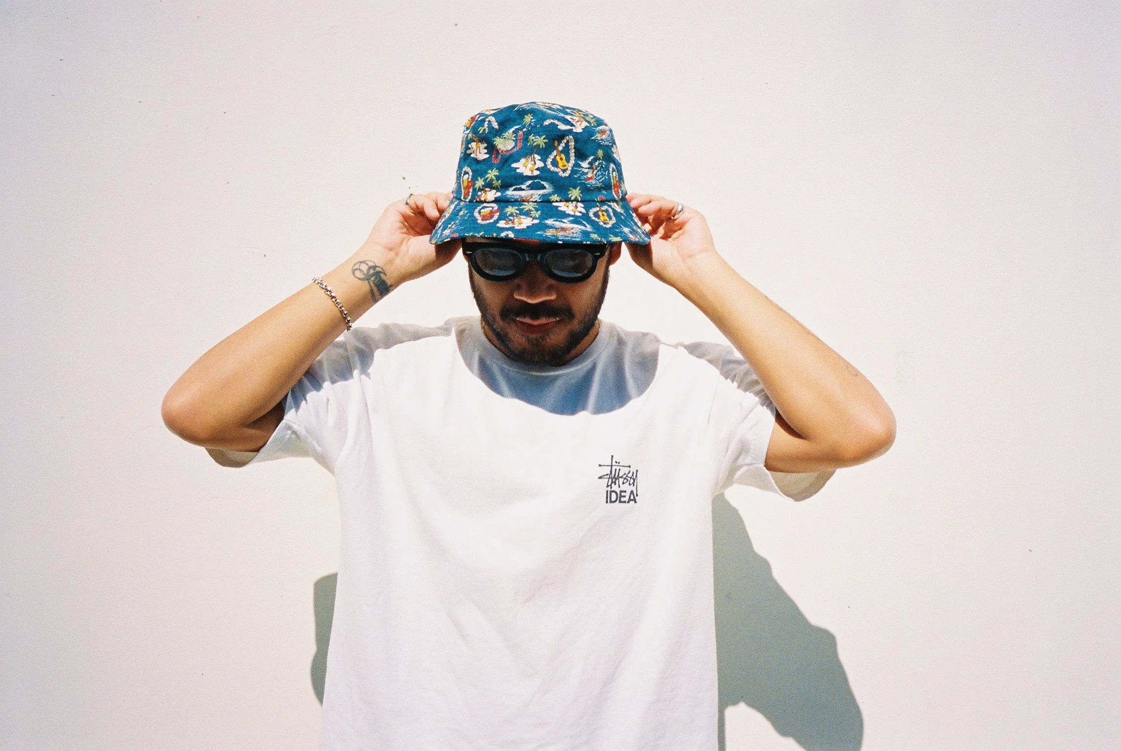 Lite Year Hawaiian Bucket Hat - Royal Blue