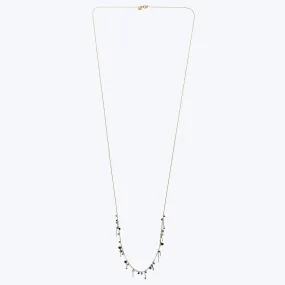 Long Blue Sapphire Necklace