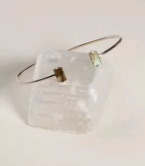 Luna Norte Equinox Labradorite Cuff Bracelet - Sterling Silver