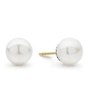 Luna Pearl Stud Earrings